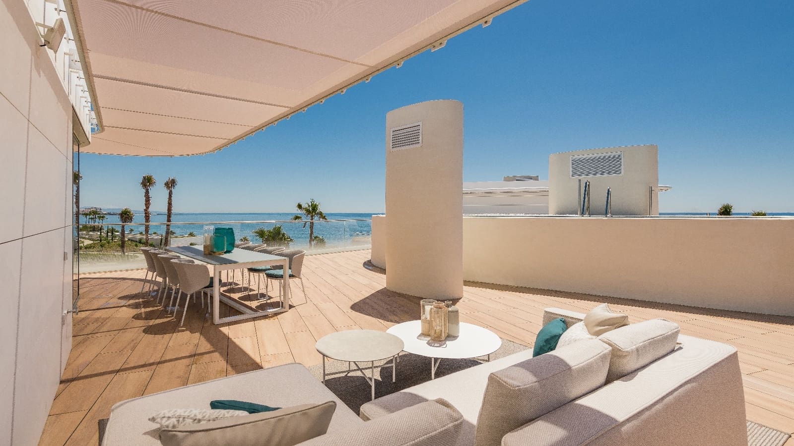 3 makuuhuone Kattohuoneisto myytävänä paikassa Estepona mukana uima-altaan 
autotalli - 1 750 000 € (Ref: 8299905)