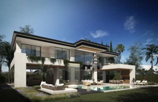 4 sypialnia Willa na sprzedaż w Nueva Alcántara, Marbella z basenem garażem - 3 490 000 € (Ref: 8339383)