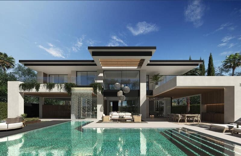 4 sypialnia Willa na sprzedaż w San Pedro de Alcantara z basenem garażem - 3 490 000 € (Ref: 8339383)