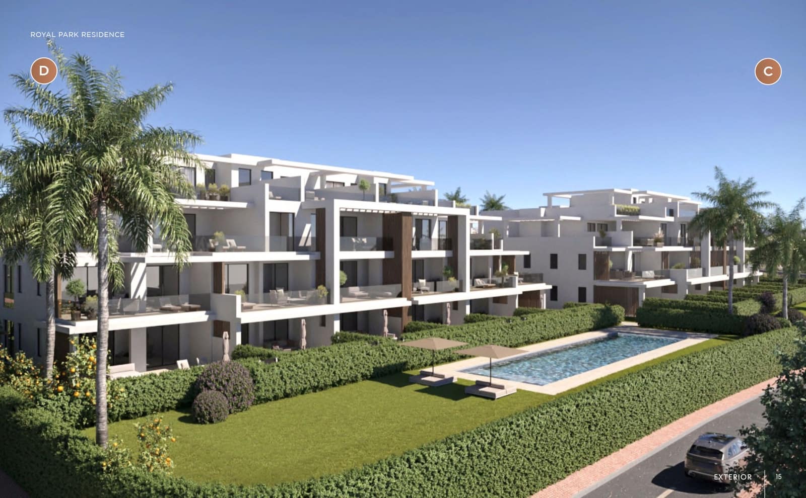 2 soverom Leilighet til salgs i Cancelada med svømmebasseng garasje - € 696 000 (Ref: 8428270)
