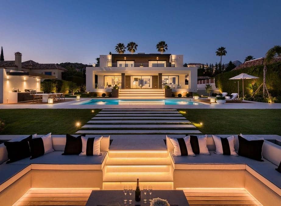 6 sypialnia Willa do wynajęcia w Nueva Andalucia z basenem garażem - 25 000 € (Ref: 8544413)