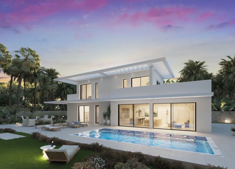 4 sypialnia Willa na sprzedaż w Estepona z basenem garażem - 1 495 000 € (Ref: 8559289)