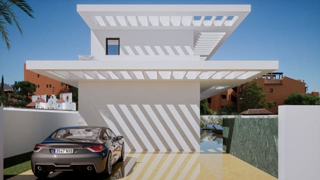 Chalet de 4 habitaciones en Guadalobón, Estepona en venta con piscina garaje - 1.495.000 € (Ref: 8559289)