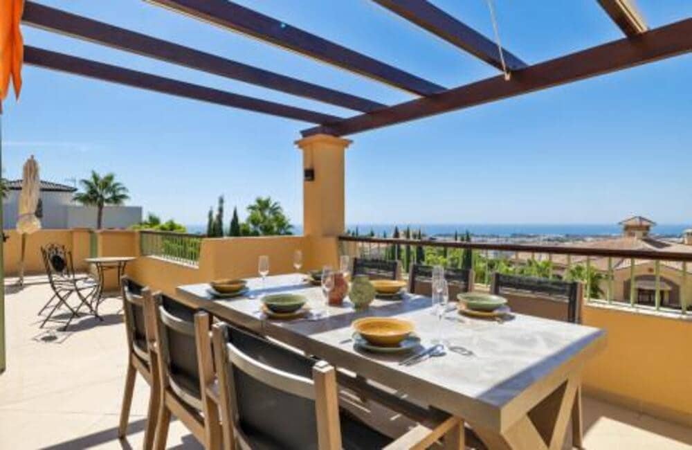 4 camera da letto Attico da affittare in Los Flamingos con piscina garage - 5.000 € (Rif: 8661828)