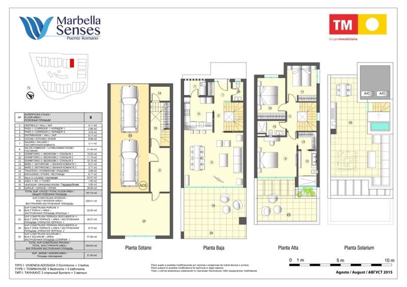 4 slaapkamer Huis te huur in Marbella met zwembad garage - € 7.500 (Ref: 8715200)