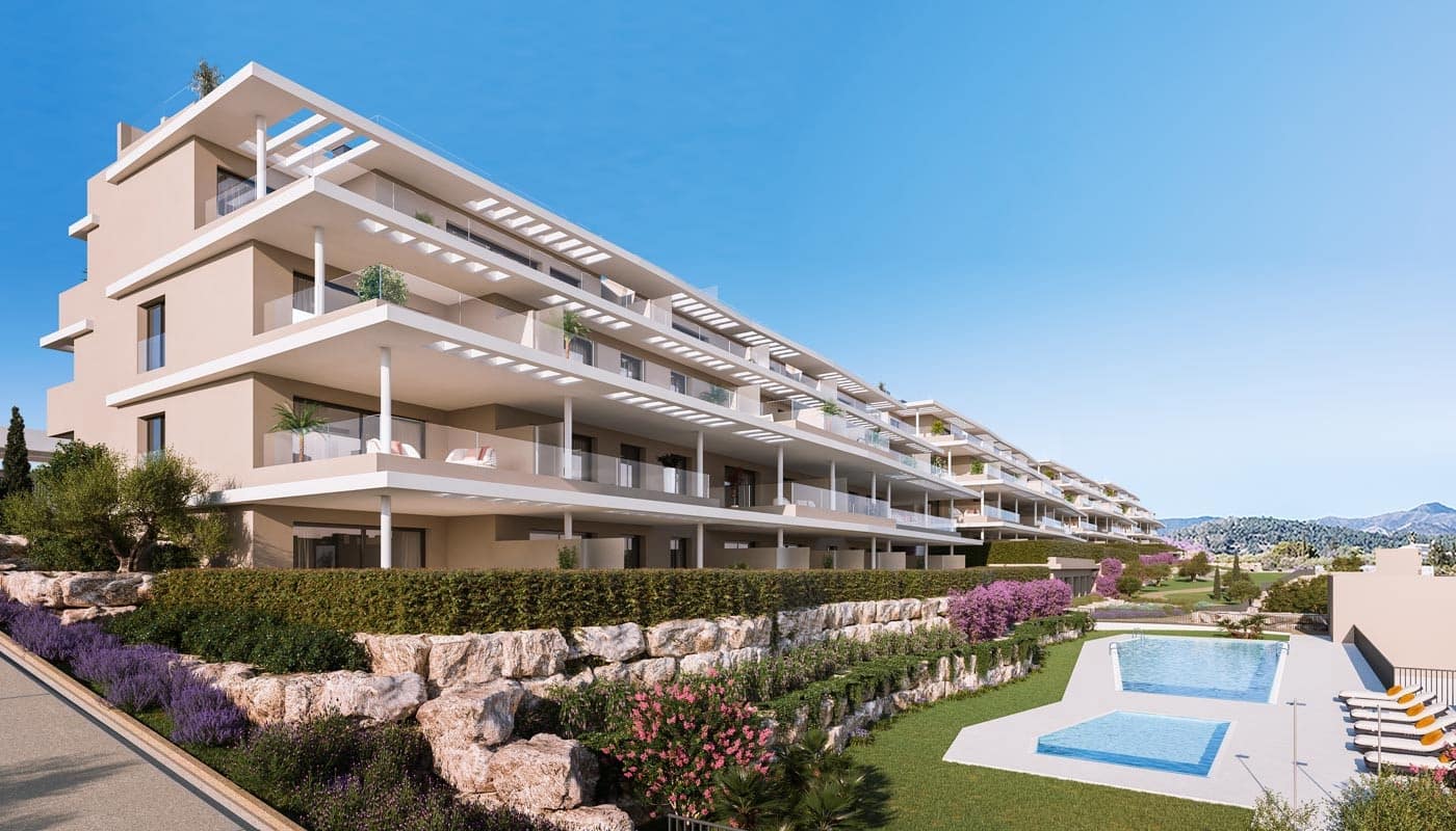 3 sypialnia Apartament na sprzedaż w Estepona z basenem garażem - 476 000 € (Ref: 8800650)