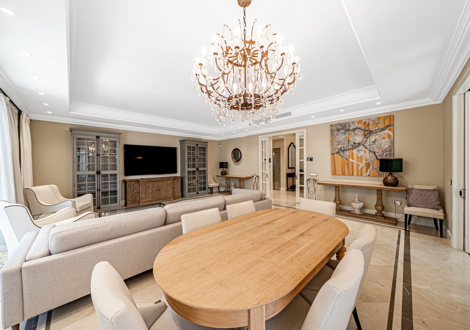 6 sypialnia Willa na sprzedaż w Los Flamingos z basenem garażem - 3 650 000 € (Ref: 8809069)