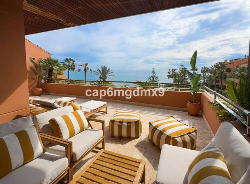 Penthouse de 3 chambres à louer à Marbella avec piscine garage - 12 000 € (Ref: 8864265)