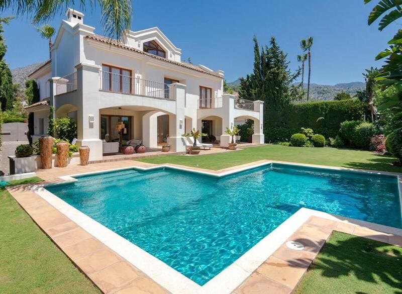 5 camera da letto Villa da affittare in Marbella con piscina garage - 17.000 € (Rif: 9007293)