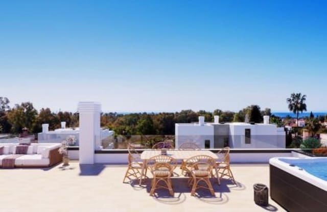 3 soveværelse Villa til salg i Nueva Atalaya, Estepona med swimmingpool garage - € 1.530.000 (Ref: 9020635)