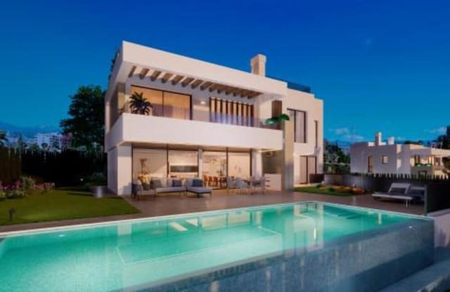 3 soveværelse Villa til salg i Nueva Atalaya, Estepona med swimmingpool garage - € 1.530.000 (Ref: 9020635)