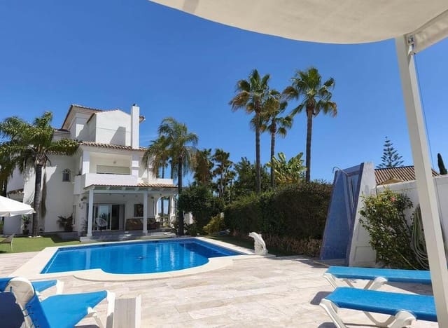 5 camera da letto Villa da affittare in Nueva Atalaya, Estepona con piscina garage - 8.000 € (Rif: 9036233)