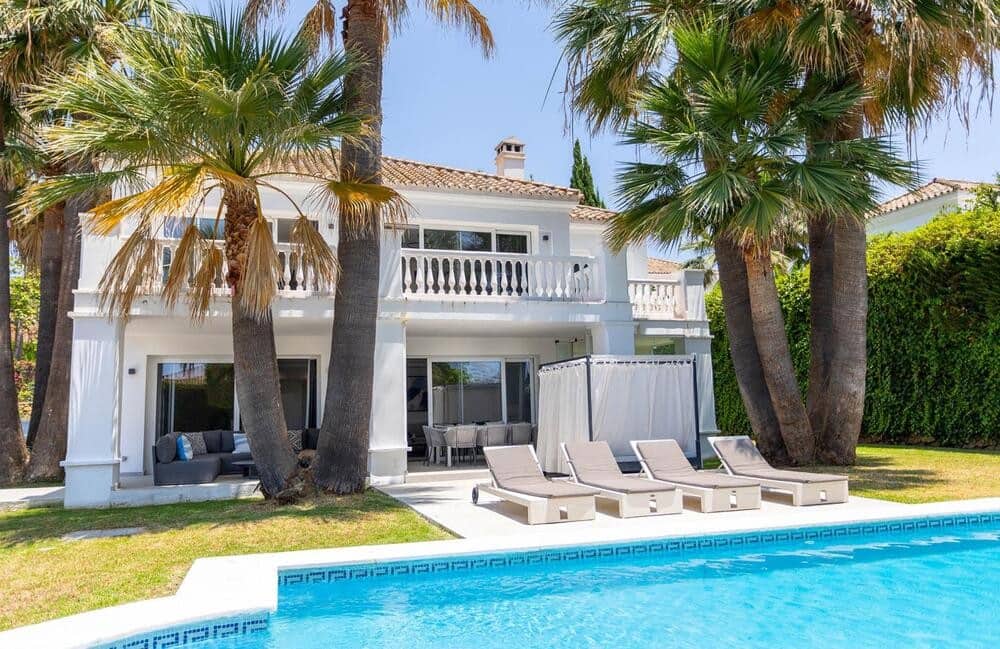 5 camera da letto Villa da affittare in Marbella con piscina - 12.000 € (Rif: 9041951)