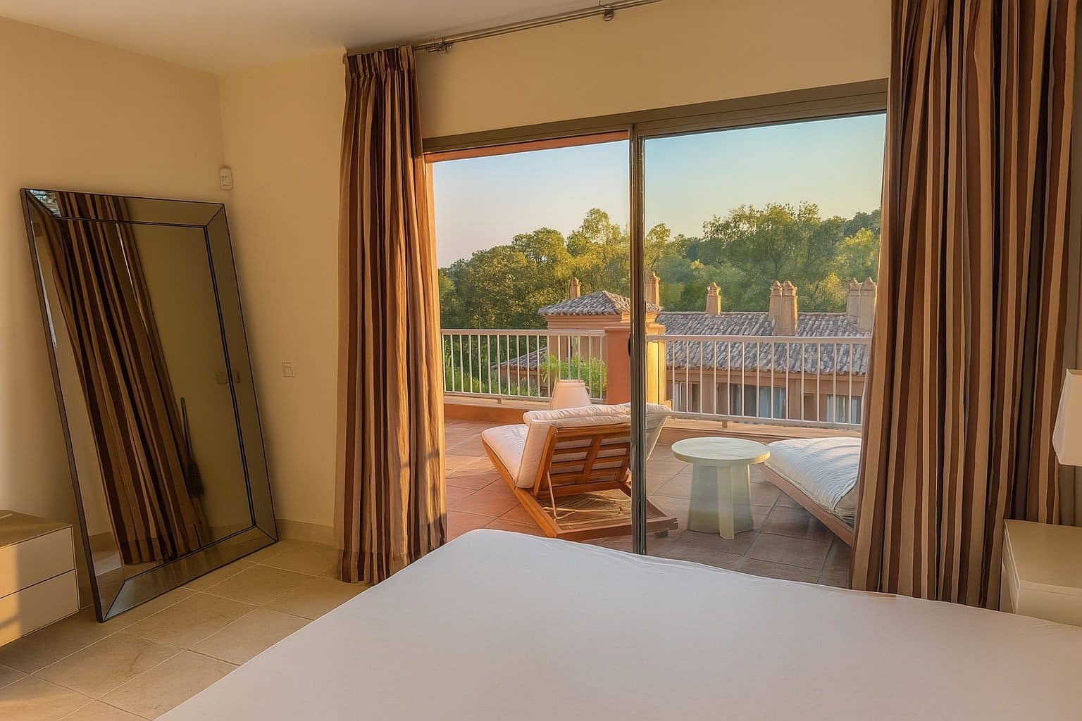 3 quarto Penthouse para arrendar em Estepona com piscina garagem - 4 200 € (Ref: 9097833)