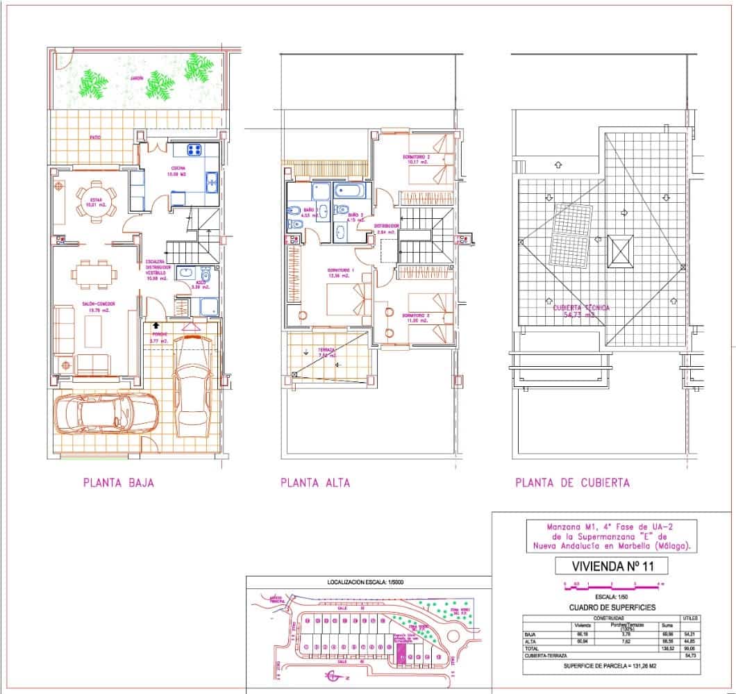 3 soverom Hus til salgs i Marbella med svømmebasseng garasje - € 535 000 (Ref: 9133975)