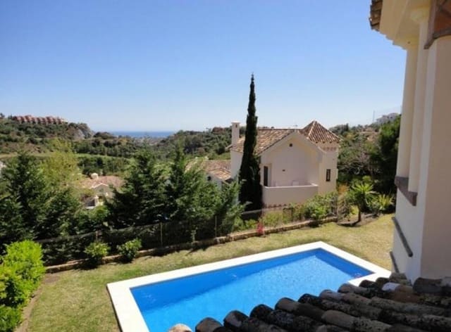 5 soveværelse Villa til leje i Los Arqueros, Benahavís med swimmingpool garage - € 8.500 (Ref: 9169280)