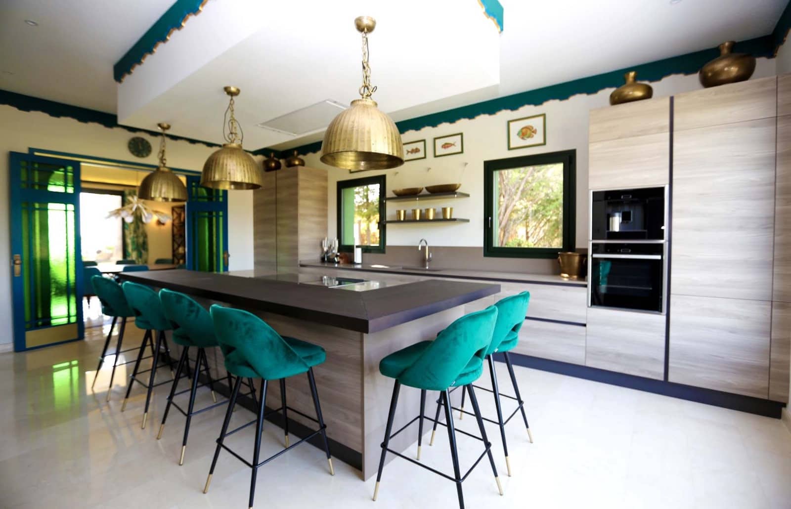 5 sovrum Villa för semesterbostäder i New Golden Mile med pool garage - 7 000 € (Ref: 9361776)