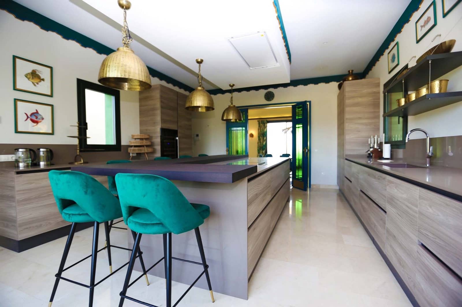 5 sovrum Villa för semesterbostäder i New Golden Mile med pool garage - 7 000 € (Ref: 9361776)