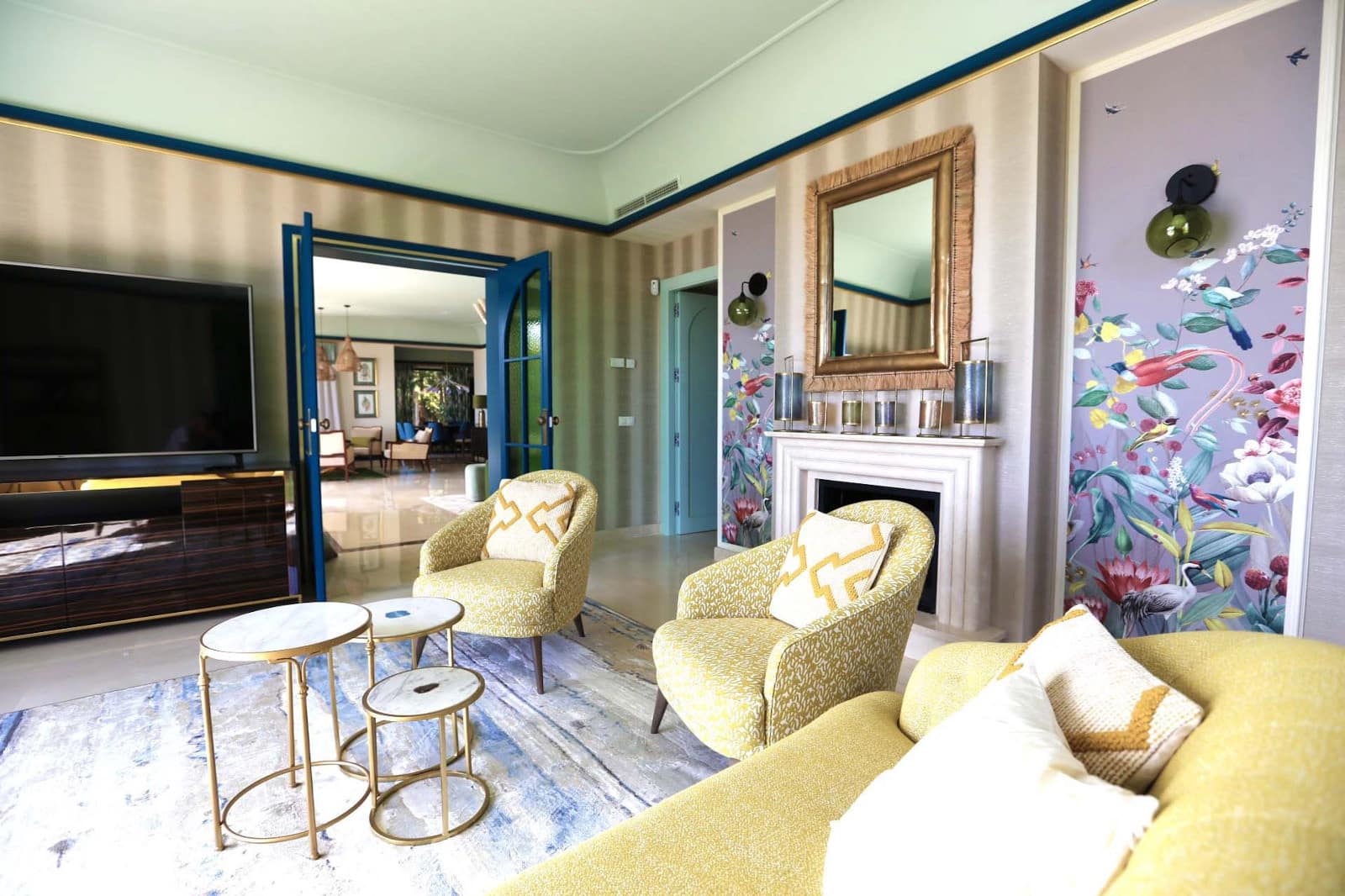 5 sovrum Villa för semesterbostäder i New Golden Mile med pool garage - 7 000 € (Ref: 9361776)