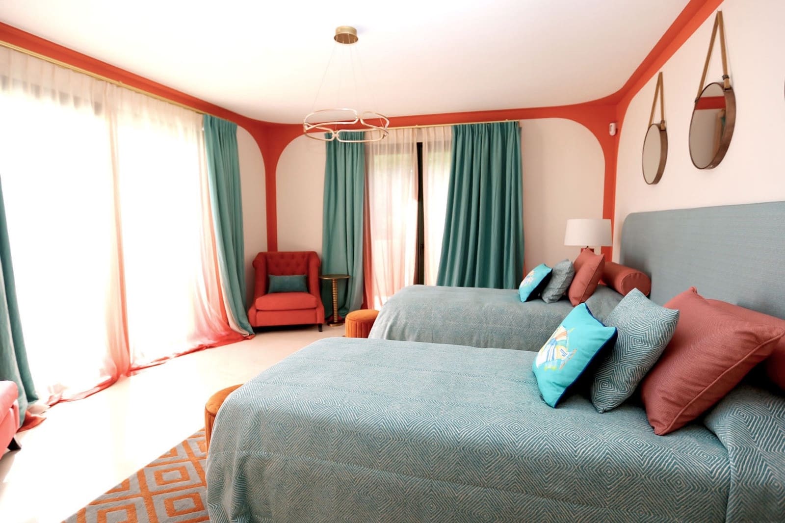 5 sovrum Villa för semesterbostäder i New Golden Mile med pool garage - 7 000 € (Ref: 9361776)