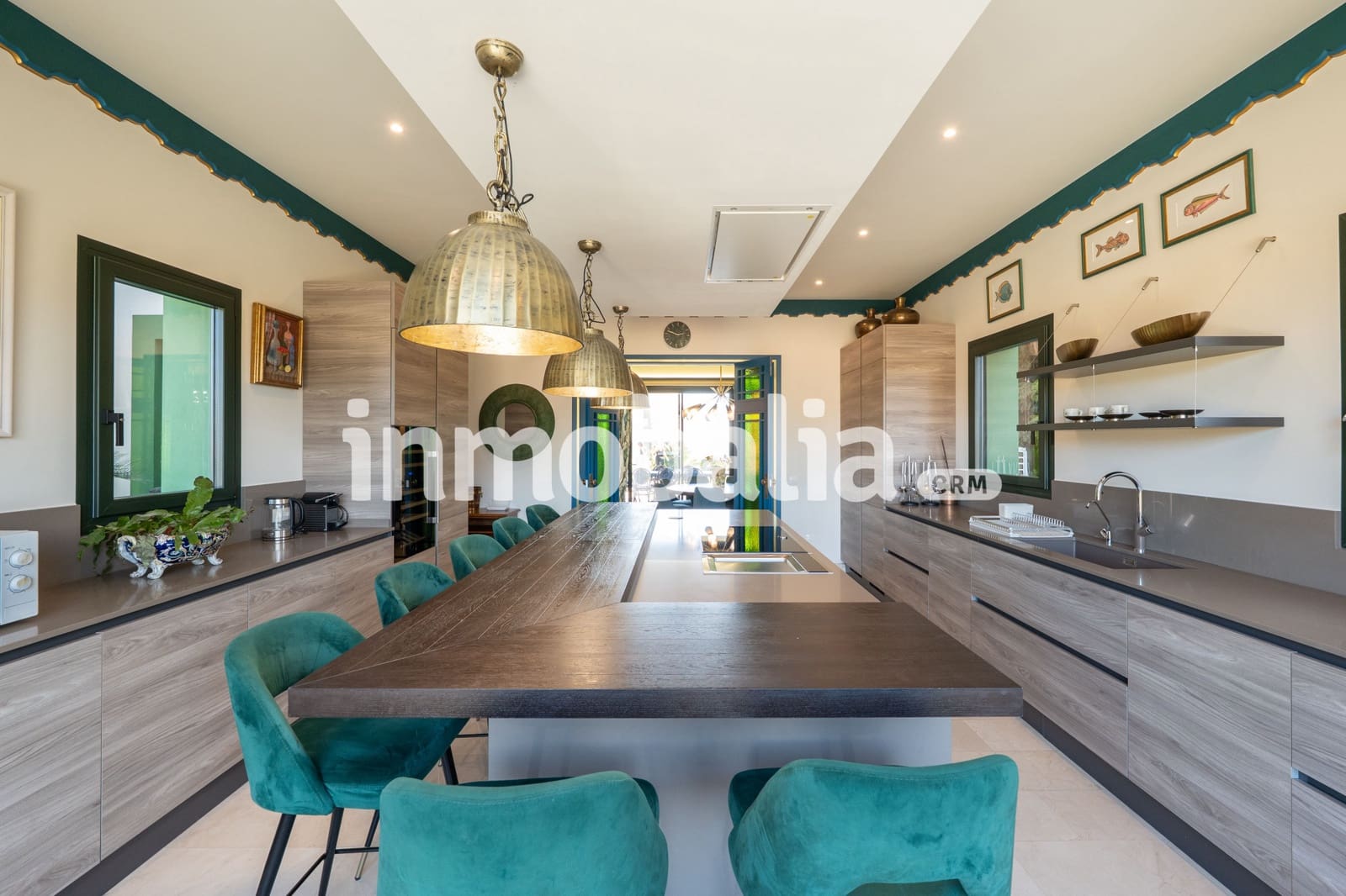 5 sovrum Villa för semesterbostäder i New Golden Mile med pool garage - 7 000 € (Ref: 9361776)