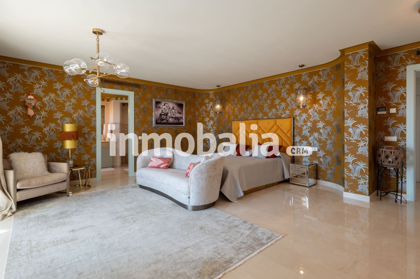 5 sovrum Villa för semesterbostäder i New Golden Mile med pool garage - 7 000 € (Ref: 9361776)