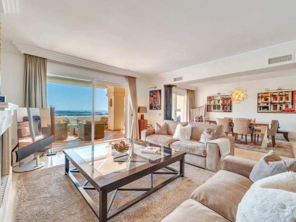 3 soveværelse Penthouse til leje i Marbella med swimmingpool garage - € 4.900 (Ref: 9410372)