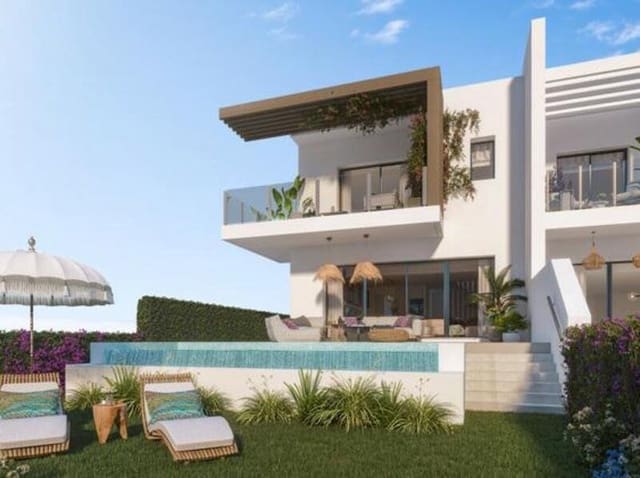 3 soverom Hus til salgs i El Chaparral, Mijas med svømmebasseng garasje - € 859 000 (Ref: 9465109)