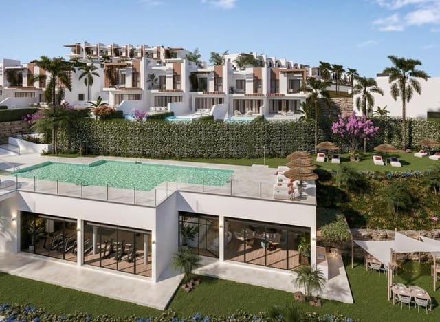 3 soverom Hus til salgs i El Chaparral, Mijas med svømmebasseng garasje - € 859 000 (Ref: 9465109)