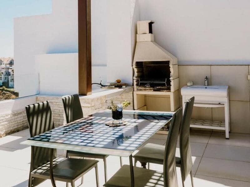 5 soveværelse Penthouse til leje i La Cala de Mijas med swimmingpool garage - € 3.200 (Ref: 9554395)