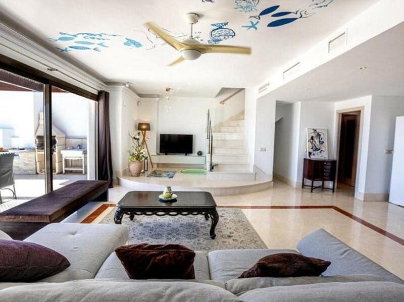 5 soveværelse Penthouse til leje i La Cala de Mijas med swimmingpool garage - € 3.200 (Ref: 9554395)