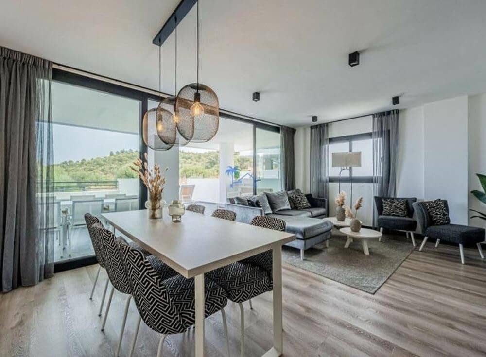3 sypialnia Apartament na sprzedaż w Mijas Costa z basenem garażem - 419 000 € (Ref: 9594485)