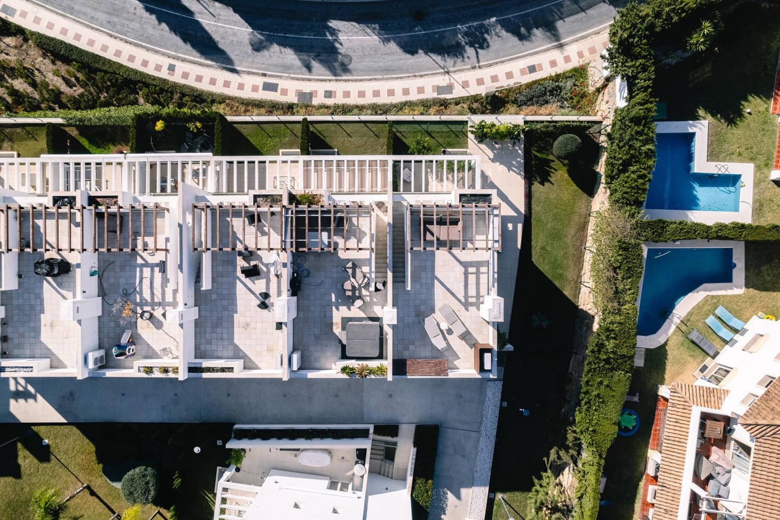 3 soveværelse Byhus til leje i Mijas Costa med swimmingpool garage - € 5.000 (Ref: 9651015)