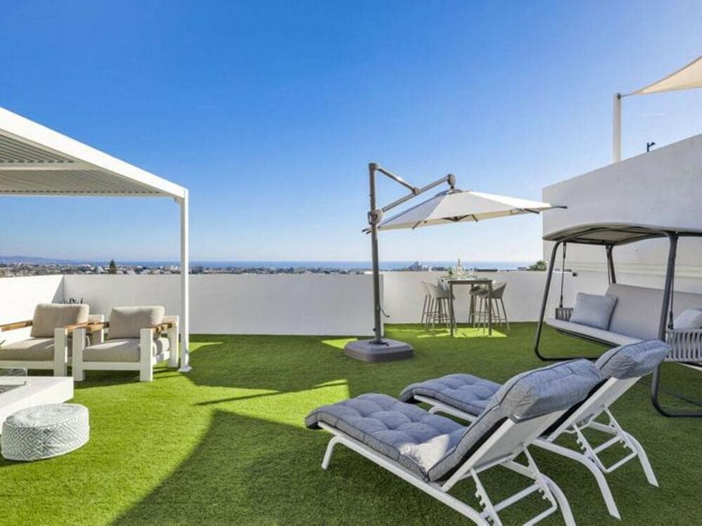 3 soveværelse Penthouse til salg i Benahavis med swimmingpool garage - € 695.000 (Ref: 9694584)