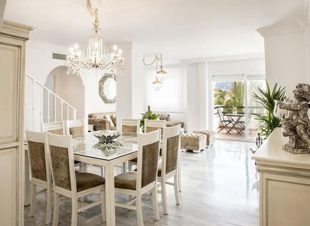 3 soveværelse Penthouse til leje i Guadalmina Baja, Marbella med swimmingpool garage - € 3.200 (Ref: 9694587)