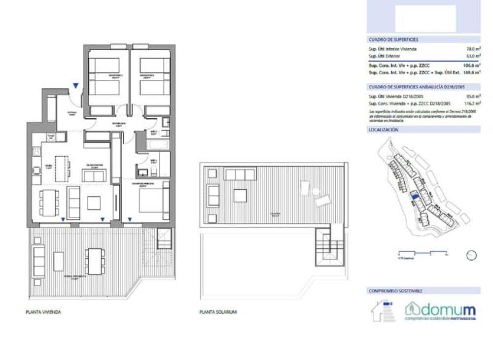 3 camera da letto Attico in vendita in Cancelada con piscina garage - 485.000 € (Rif: 9737864)