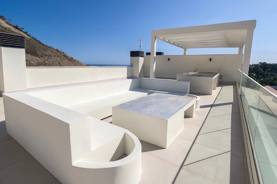 3 makuuhuone Kattohuoneisto vuokrattavana paikassa Benahavis mukana uima-altaan 
autotalli - 6 000 € (Ref: 9770236)