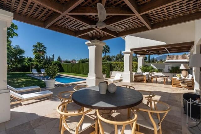 5 soverom Villa til leie i Lomas De Marbella, Marbella med svømmebasseng garasje - € 15 000 (Ref: 9786013)