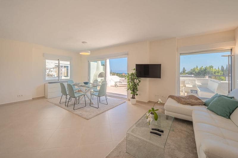 2 Zimmer Apartment zu vermieten in Marbella mit Pool Garage - 3.500 € (Ref: 9803988)