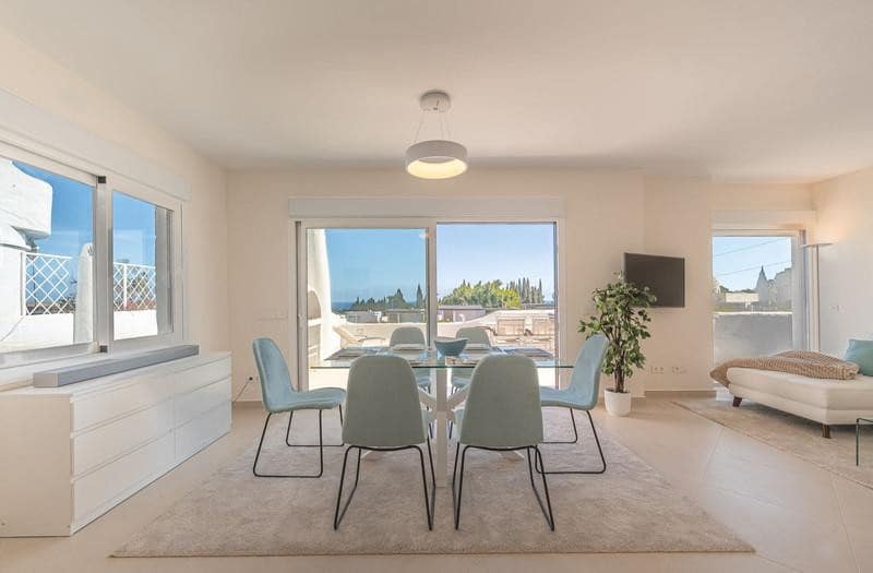 2 Zimmer Apartment zu vermieten in Marbella mit Pool Garage - 3.500 € (Ref: 9803988)