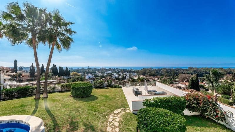 4 soverom Villa til leie i Marbella med svømmebasseng garasje - € 11 000 (Ref: 9805950)