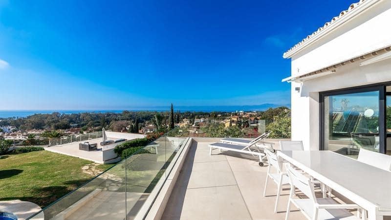 4 Zimmer Villa zu vermieten in Marbella mit Pool Garage - 11.000 € (Ref: 9805950)