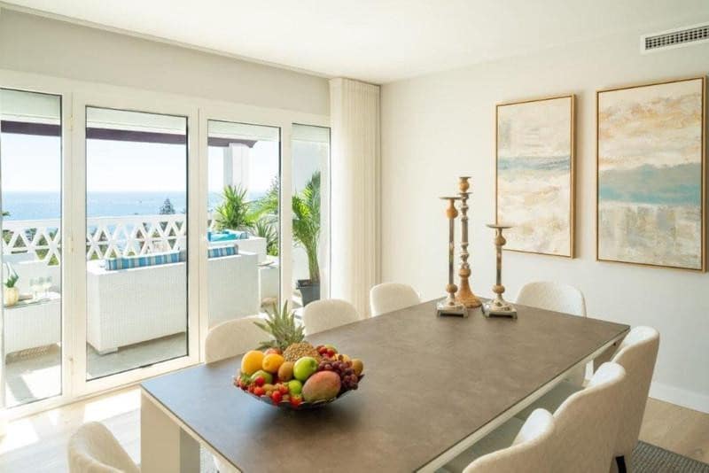 4 sypialnia Penthouse do wynajęcia w Marbella z basenem garażem - 15 000 € (Ref: 9821905)