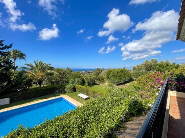 6 quarto Moradia para arrendamento para férias em El Rosario, Marbella com piscina Garagem - 7 000 € (Ref: 9828204)