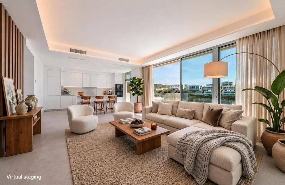 4 soverom Penthouse til leie i Marbella med svømmebasseng garasje - € 5 500 (Ref: 9848937)