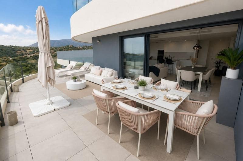 3 makuuhuone Huoneisto vuokrattavana paikassa Estepona mukana uima-altaan 
autotalli - 3 500 € (Ref: 9972770)