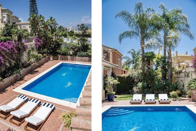 6 Zimmer Doppelhaus zu vermieten in San Pedro de Alcántara Pueblo, Marbella mit Pool Garage - 6.500 € (Ref: 9978110)