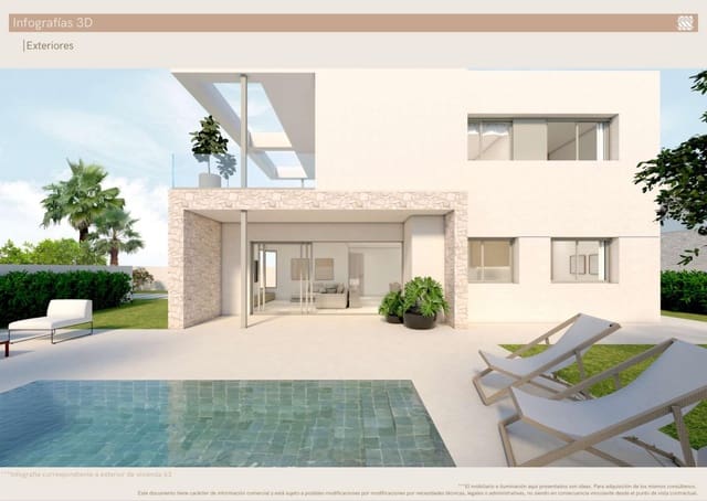 3 slaapkamer Villa te koop in Cabezo de Torres, Murcia stad met garage - € 550.000 (Ref: 9613994)