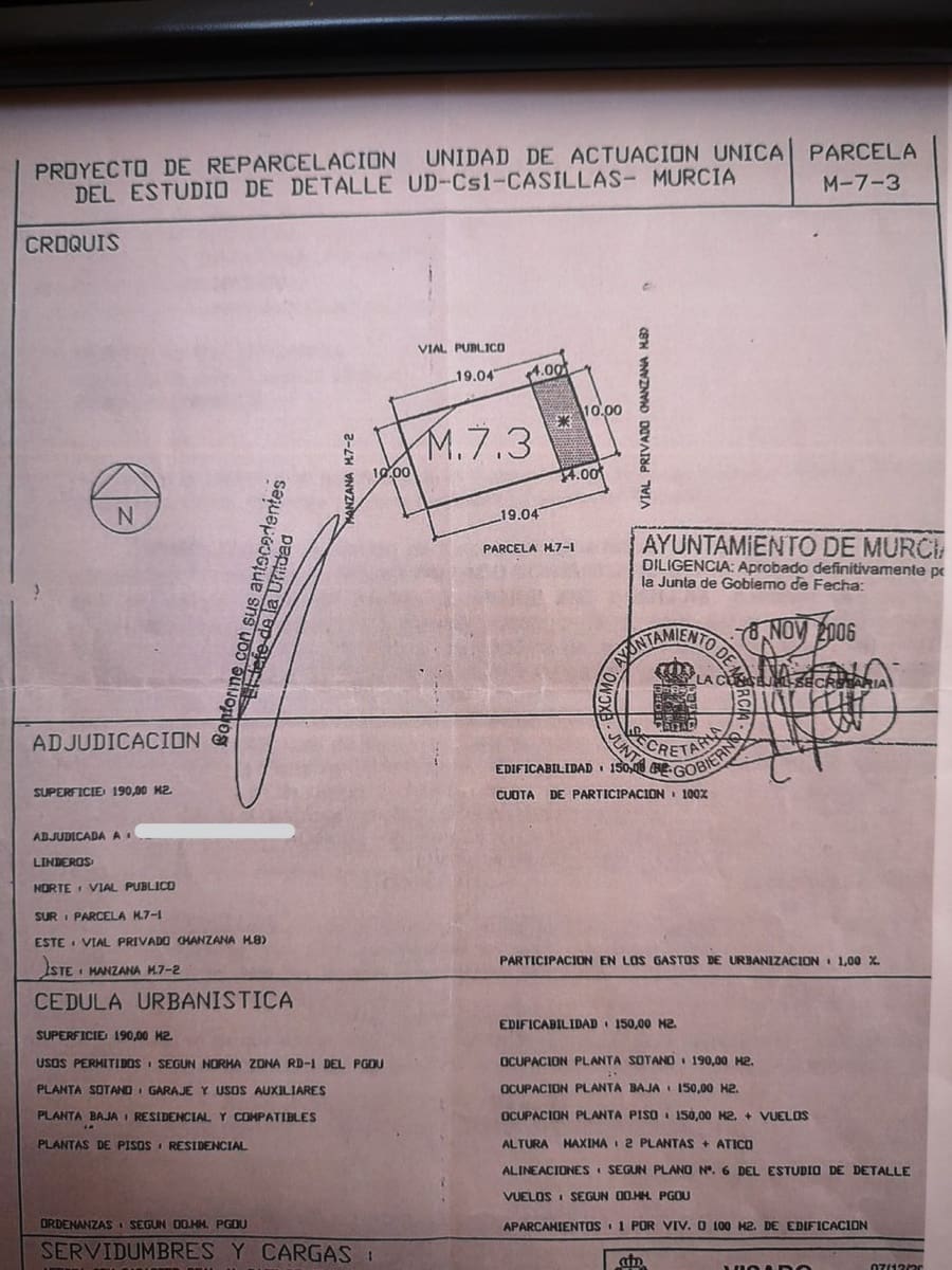 Bouwgrond te koop in Casillas - € 70.000 (Ref: 9614031)