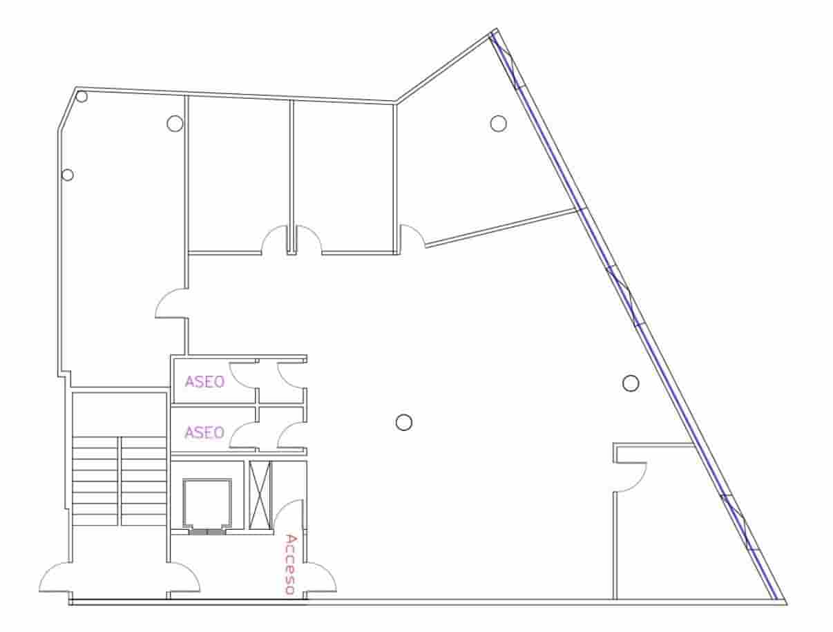 Biuro do wynajęcia w Miasto Murcja z garażem - 1 400 € (Ref: 9645042)